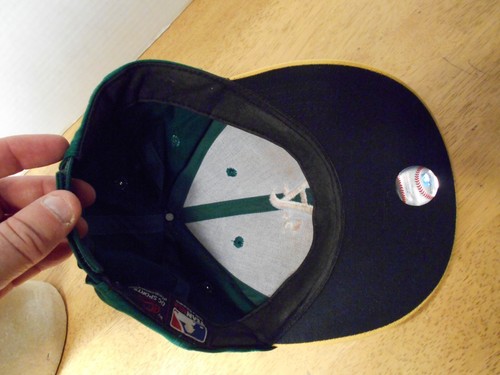 Oakland A's Athletics Baseball Cap Strapback Youth Hat Green OC Sports - Picture 7 of 8