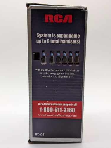 RCA IP060S Business Accessory Cordless Handset VoIP Phone & Device - Picture 3 of 4