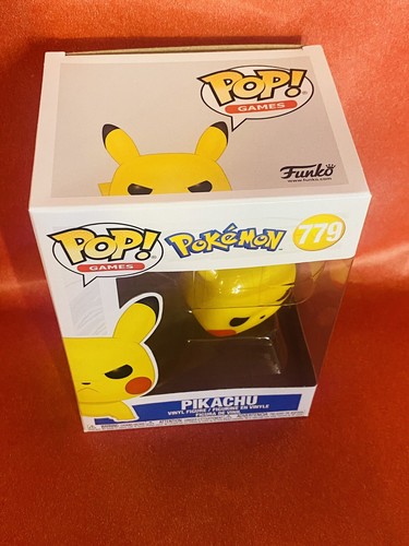 Funko Pop! Giochi: Modellino Vinile Da Collezione Pokemon #779 Pikachu (Attack Stance) - Foto 2 di 6