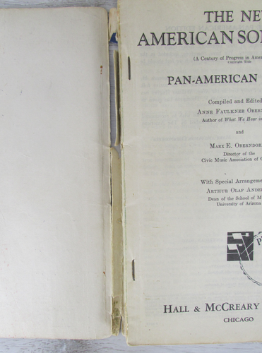 2 Vtg America Song Books New American Song Book 1933-41 & All America Sings - Picture 12 of 19
