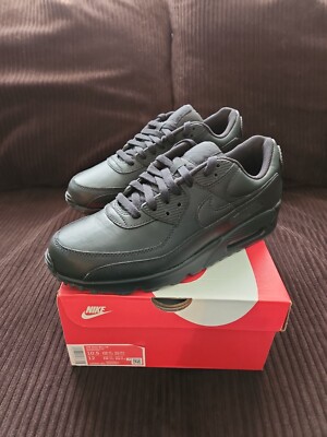 Size 10.5 - Nike Air Max 90 Triple Black 2020 - CZ5594-001 | eBay