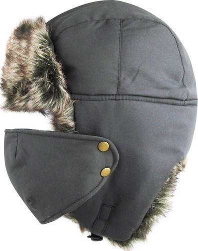 Trapper Pilotenfellmütze Ski Winter warme Kappe Fellklappe - Bild 211 von 242