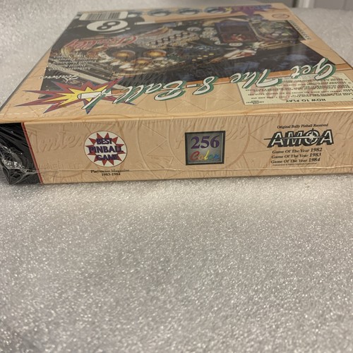 SEALED Bally Eight Ball Deluxe Pinball Game Amtex MAC Apple Computer VINTAGE NEW - Picture 6 of 7