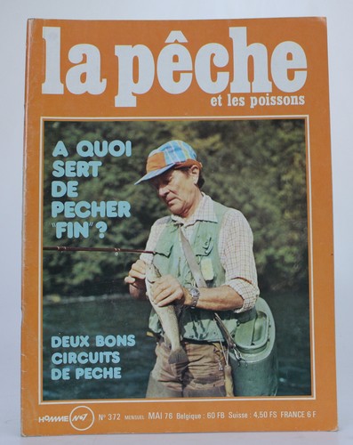 1976 - Lot 9 MAGAZINES " LA PÊCHE et les POISSONS " (Réf#M-420) - Picture 5 of 10