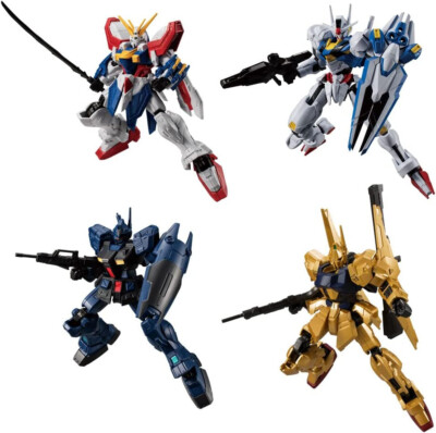 BANDAI G FRAMEGUNDAM 4つセット BANDAI GUNDAM G FRAME FA 04 Candy Toy 10pcs (All 4) w/ Tracking