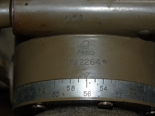 NIKKO (NIKON) Large WWII Japanese 15X80 BC Periscope Binoculars - Picture 12 of 12
