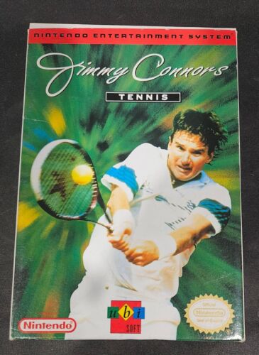 Jimmy Connors Tennis (Nintendo NES) Complet dans sa boîte CIB Rare - Photo 1/24