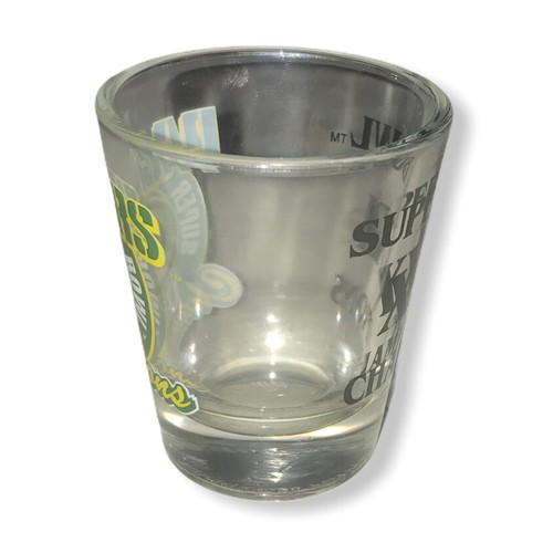 PACKERS Super Bowl XXXI champions Shot Glass Collectible 1996 NFL - Picture 2 of 6