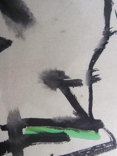 CHINESE Ink Color BRUSH PAINTING Artist ABSTRACT EXPRESSIONIST China HONG KONG?  - Picture 12 of 12