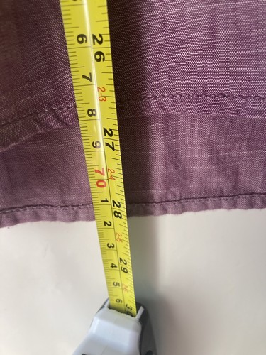 LANDS END WOMENS POPOVER TUNIC SHIRT BLOUSE PURPLE SMALL PETITE 6-8 - Picture 6 of 13