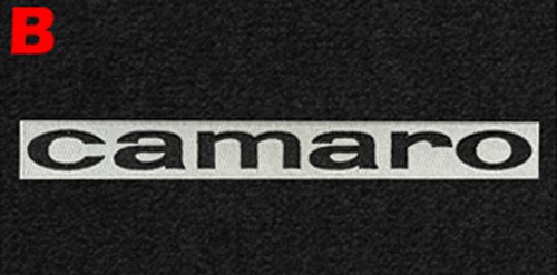 NEW 1967 - 1969 Chevy Camaro Trunk Floor Mat Embroidered Logo Choose Color - Picture 5 of 20
