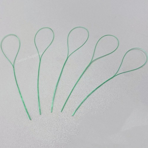 Dental Floss Threaders Nylon Simple Loop Orthodontic Bridges Braces Wires - Picture 6 of 9