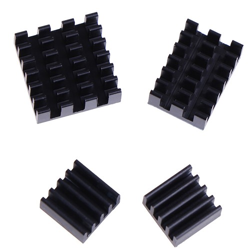 4Pcs For Raspberry Pi 4B Aluminum Heatsink Radiator Cooler Kit for Raspberry JEO - Afbeelding 10 van 14