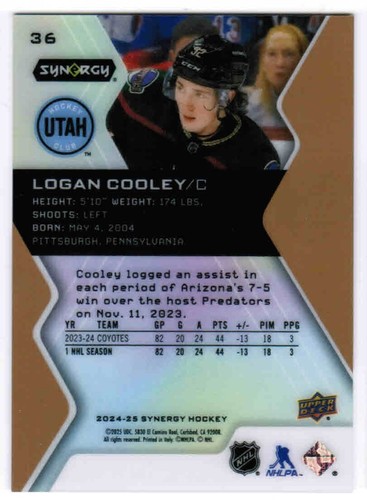 24/25 2024 UPPER DECK SYNERGY BASE/LEGENDS GOLD BOUNTY CARDS 1-75 U-Pick List - Picture 71 of 148