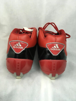 Adidas Men's Superstar Low Metal Spike Baseball Cleats Red Black Size 16 M  | eBay