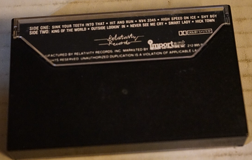 Talas Sink Your Teeth Into That Cassette Tape Relativity Vintage 1984 Near Mint - Picture 2 of 8