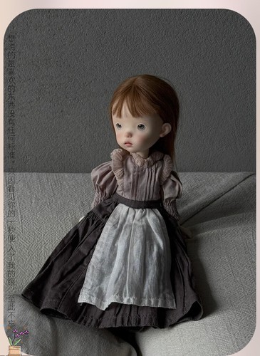 Muñeca pintada a mano 1/6 BJD niña ojos libres cara arriba resina muñecas figuras juguetes regalos - Imagen 9 de 10