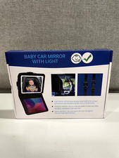 Baby Car Mirror with Touchable Tablet Holder