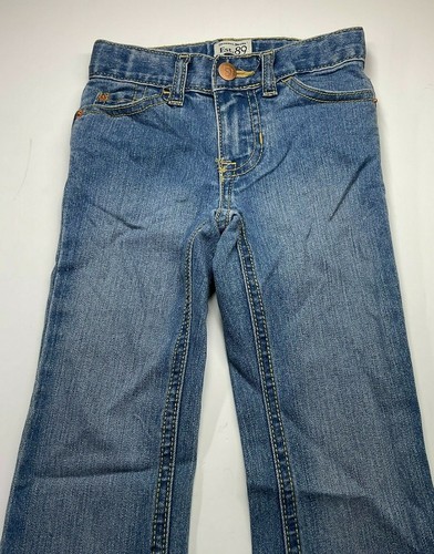 Girls Original Brand Et. 89 Place Slim Stretch Fade Stressed Jeans Size 6 - Picture 1 of 6