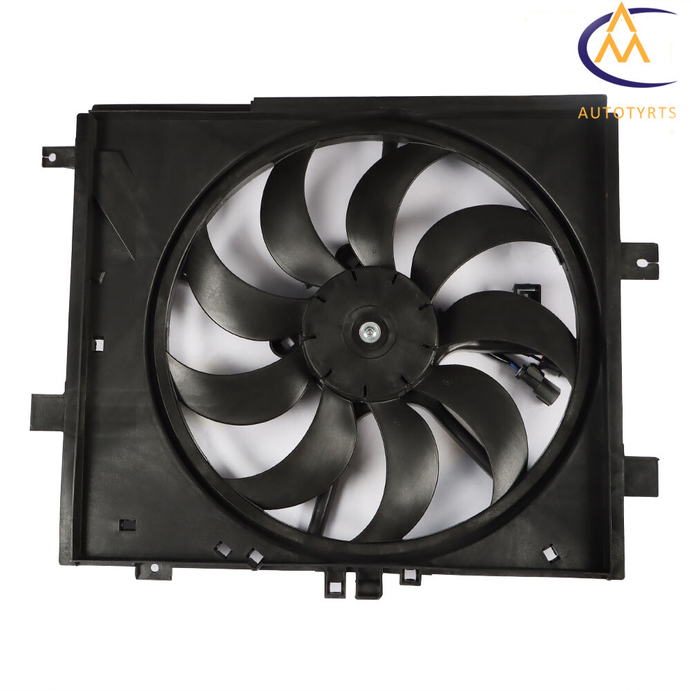 Radiator Cooling Fan Assembly For 12-18 Nissan Versa Sedan & Note