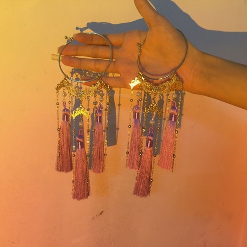 RibbonsHeadwear Long Tassels Hair Bands Hair Accessories for Chinese Clothing - Picture 4 of 14