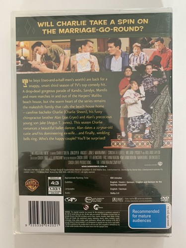 Two And A Half Men: Complete 2nd 3rd Season (2-3) *New/Sealed* DVD Region 4 PAL - Picture 6 of 8