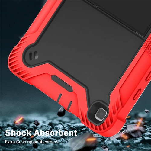 Für Samsung Galaxy Tab A8 A9 S6 S7 S8 S9 S10 Stoßfest Hülle Gummi Ständer Cover - Bild 51 von 57