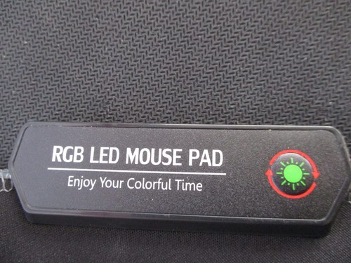 Gaming Mouse Pad RGB LED Light Computer Keyboard Mouse Mat Large Size SOFT - Picture 6 of 6