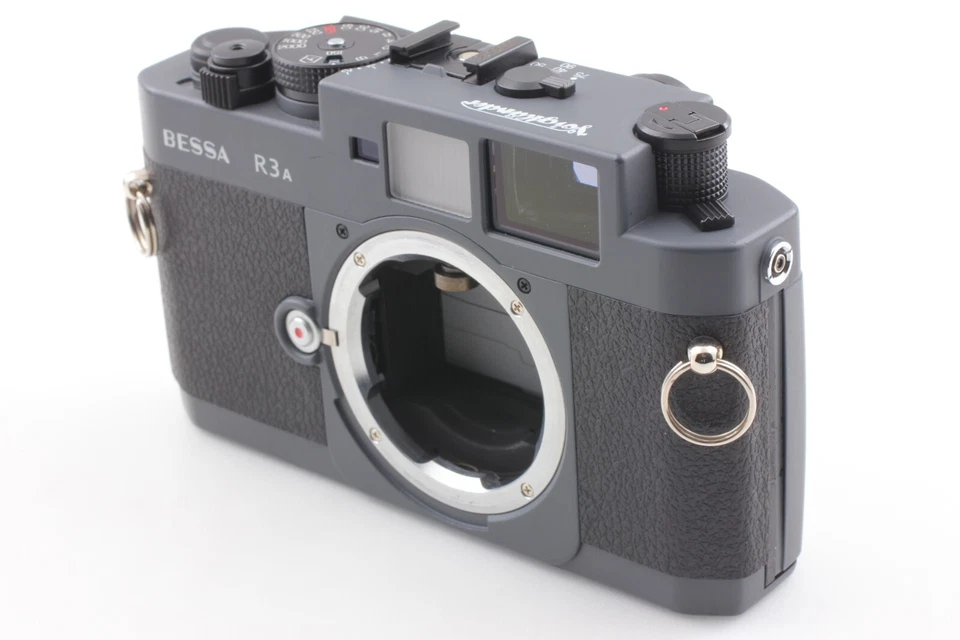 [ NEAR MINT ] Voigtlander BESSA R3A Gray VM Mount 35mm Film Camera From JAPAN - Image 4 of 4