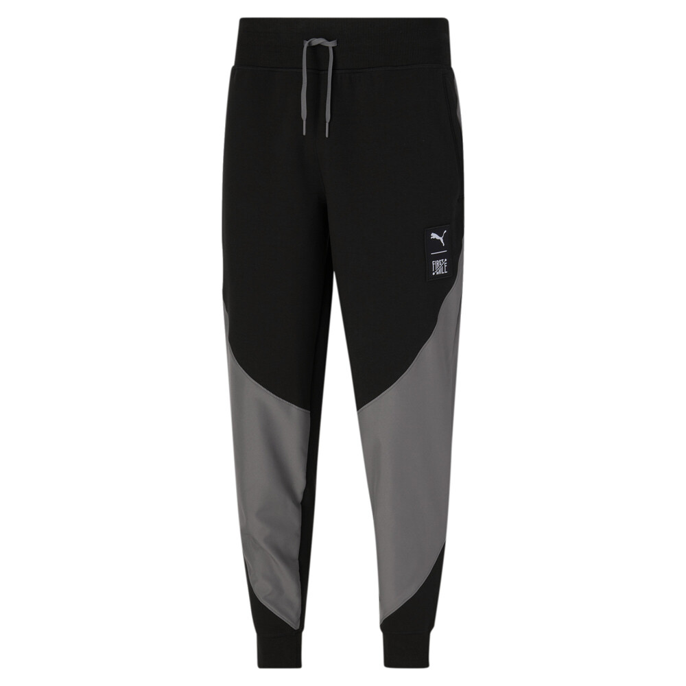 Puma First Mile X Fleece Joggers for Men - Grey Athletic Casual Pants 52344744