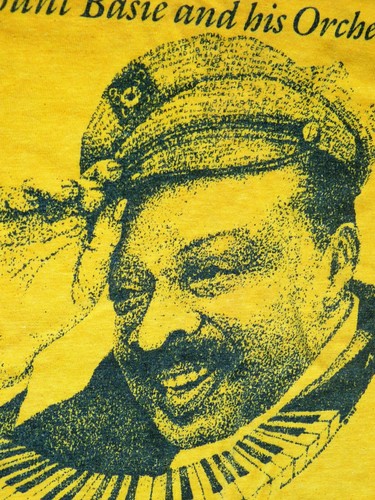 SELTENES VINTAGE JAZZ BLUES AUSGEFALLENES '83 T-SHIRT COUNT BASIE ORCHESTER PIANO SWING BIG BAND - Bild 11 von 22