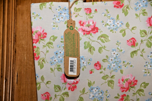 CATH KIDSTON TESCO PINK, BLUE, BEIGE FLORAL SHOPPING BAG BNWT SOLD OUT IN SHOPS - Picture 3 of 6