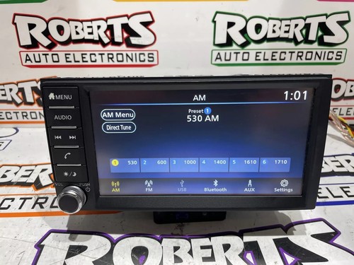 2018 - 2019 Nissan Frontier OEM Touch Screen AM FM Bluetooth AUX Radio Receiver - Picture 7 of 14