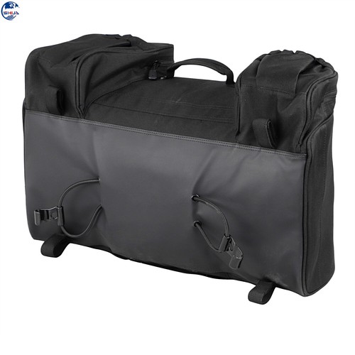 Travel Luggage Trunk Rack Bag Black For Harley Touring Electra Glide Tour-Pak - Bild 10 von 12