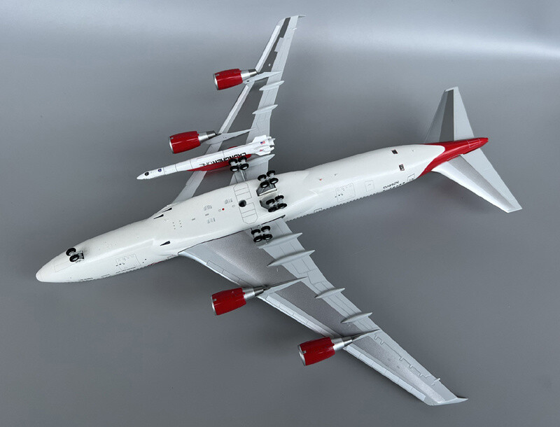 JC wings for Virgin for ORBIT FOR BOEING 747-400 N744VG Flight