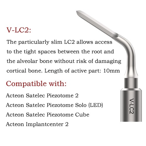 Dental Ultraschall Chirurgie Extraktion Tipps Slim Satelec Acteon Piezotom 2 Würfel - Bild 25 von 45