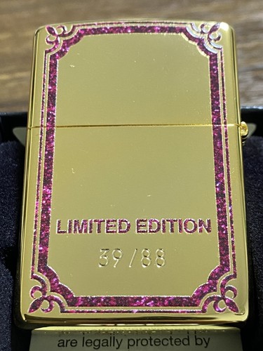 Encendedor de aceite Zippo Dragon dorado rojo número de serie edición limitada 88 solo JP - Imagen 3 de 8