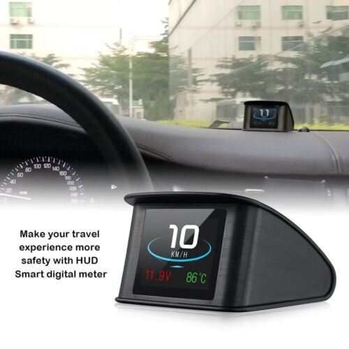 Car OBD2 Scanner Digital Speedometer Overspeed Alarm Head Up Display HUD P10 - Picture 2 of 10