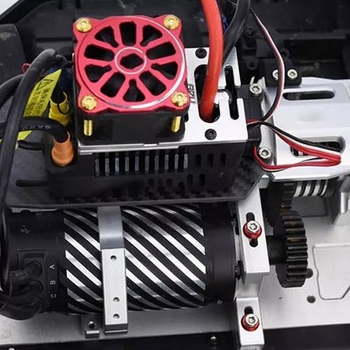 Alu 7075 Motorhalterung für Hobbywing 56 58 Los252058 für 1/5 Losi DBXL-E 1.0 2.0 - Bild 6 von 14