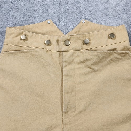 Frontier Classics Hose Herren 30x36 Beige Canvas Ranch Button Fly Workwear - Bild 4 von 16