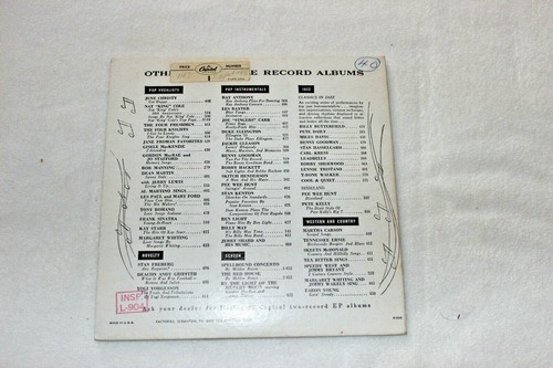 Collectible 45 EP Billy May "it's Billy May time" EAP-1-145 - 7” Vinyl + Cardboa - Imagen 2 de 3