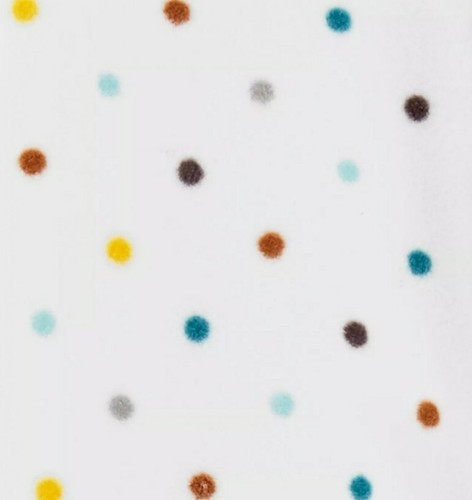 Neu mit Etikett Carter's Tupfen & Bärenfüße Reißverschluss Fleece Schlaf & Spiel Nachtwäsche - 3M - Bild 2 von 2