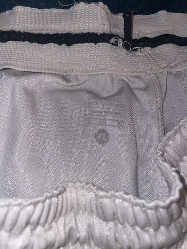 Nike Mens XL White Athletic Dri-Fit Basketball Shorts - 第 3/4 張圖片