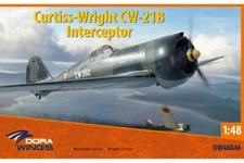 1/48 Dora Wings dw48046 Curtiss-Wright CW-21B Interceptor