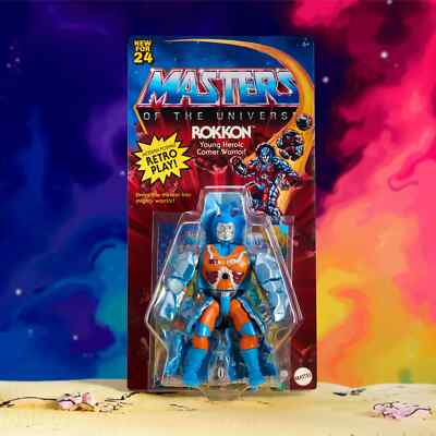 Rokkon Comet Warrior Masters Of The Universe Origins Figur Mattel Creations