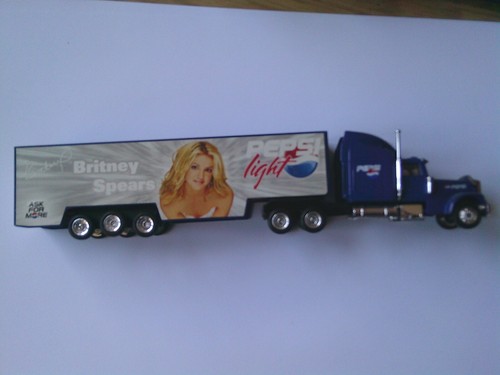 Pepsi Cola light Truck US Freightliner SZ 1:87 Britney Spears - Bild 3 von 3