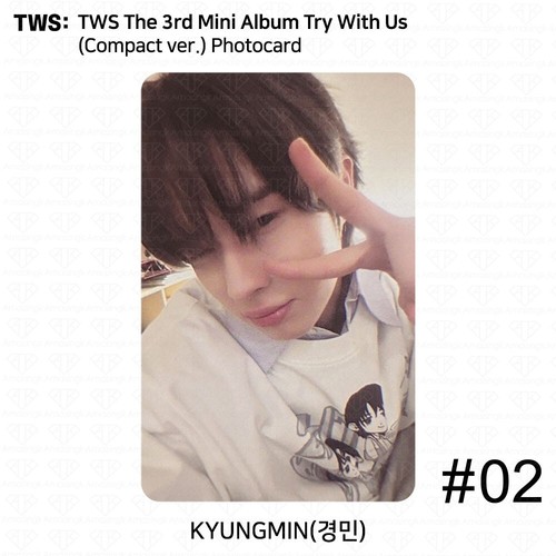 TWS The 3rd Mini Album Try With Us Compact ver. Official Photocard KPOP K-POP - Picture 20 of 43