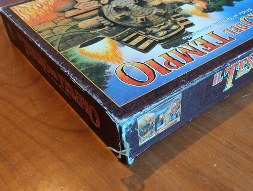 il Tesoro del Tempio boardgame completo MB 1988 - Foto 5 di 8