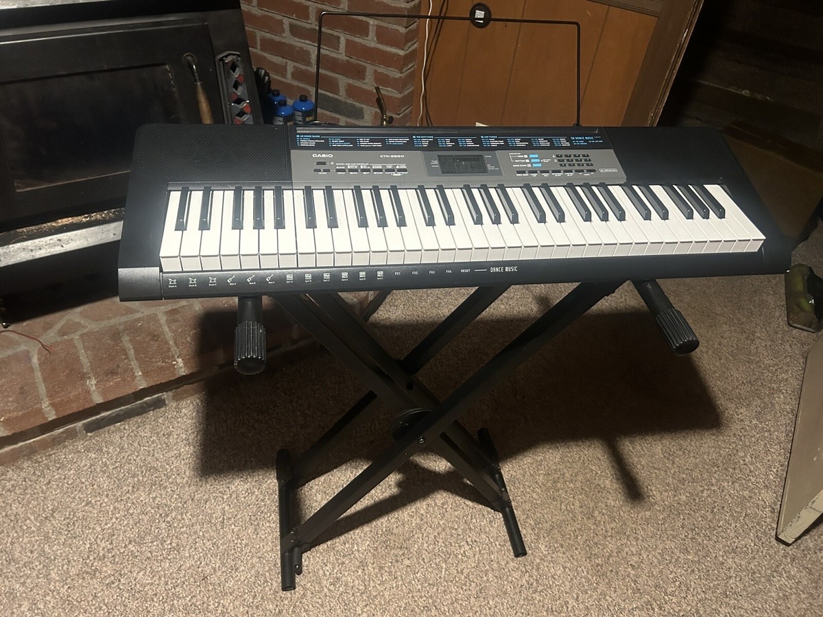 Casio CTK2550 Keyboard Digital Synthesizer 61 Key Dance