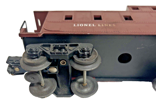 Lionel Lines Caboose Lionel posguerra calibre 0/O-27 # 6017 - Imagen 10 de 11